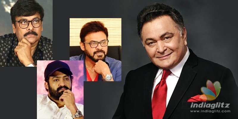 Chiranjeevi, Venkatesh, NTR mourn Rishi Kapoors demise