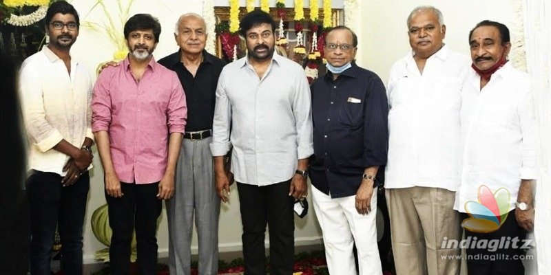 Chiranjeevi-Mohan Rajas remake project launched