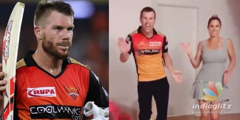 Woah! David Warner, wife dance to Butta Bomma