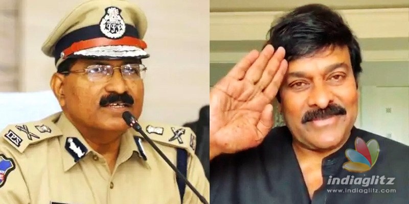 Your words mean a lot to us: DGP to Chiranjeevi