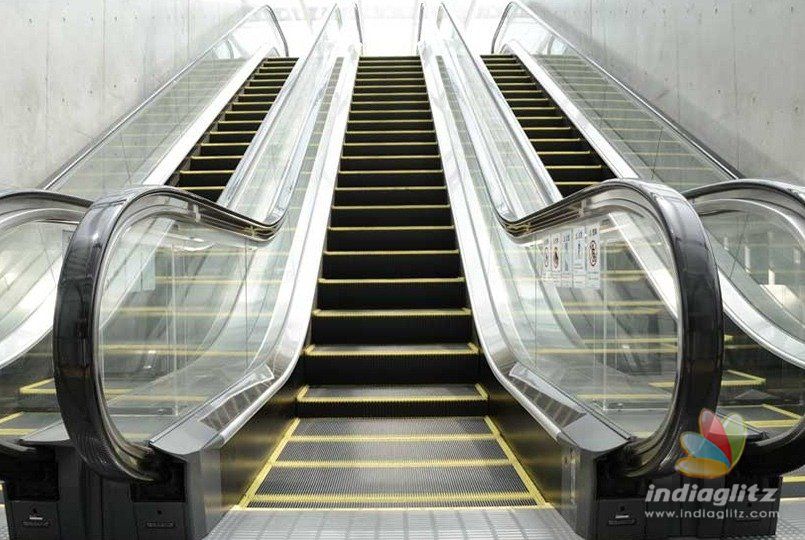 Escalator mishap video goes viral