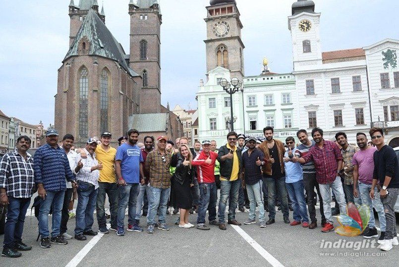 Venky-Varun Tejs fun with heroines ends in Prague