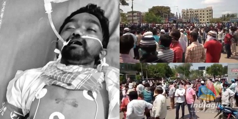 Guntur man dies, tension prevails after hundreds gather at police station