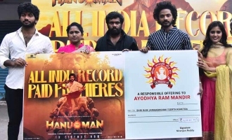 'HanuMan' team keeps its promise on Ayodhya Ram Mandir