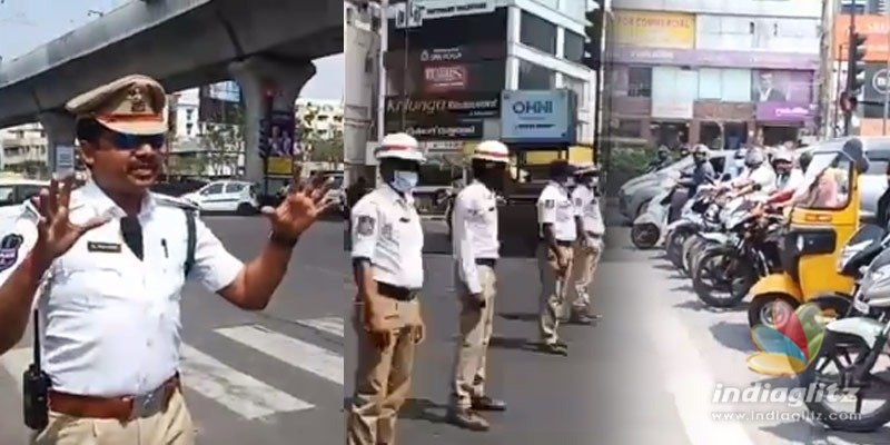 COVID-19: Hyderabad traffic polices video goes viral