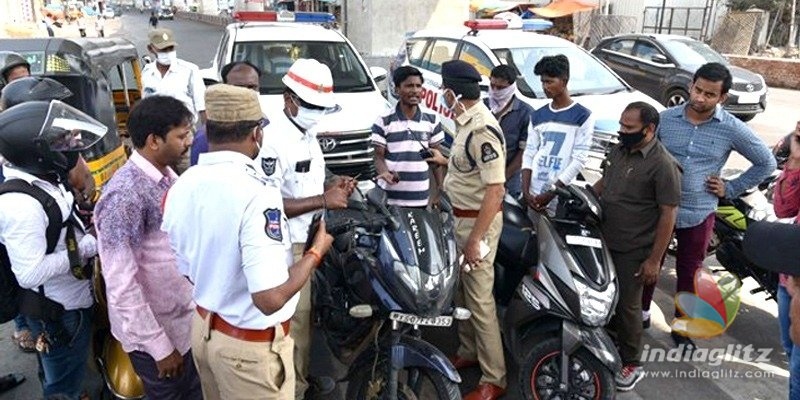 Hyd: Traffic police seize thousands of vehicles!