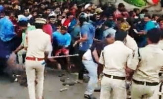 Ind Vs Aus: Hyderabad venue witnesses tension as police beat up fans