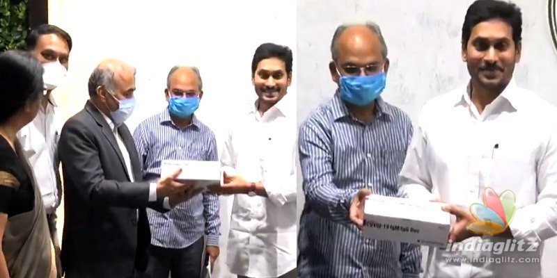 Jagan launches one lakh rapid test kits