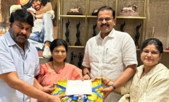 JD Lakshmi Narayana invite Megastar Chiranjeevi for his daughter's wedding