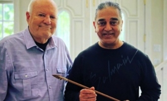 Kamal Haasan meets his old friend in the USA
