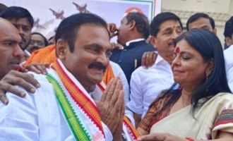 Father in law Kancharla Chandrasekhar Reddy joins Cong, confident of Allu Arjun's support