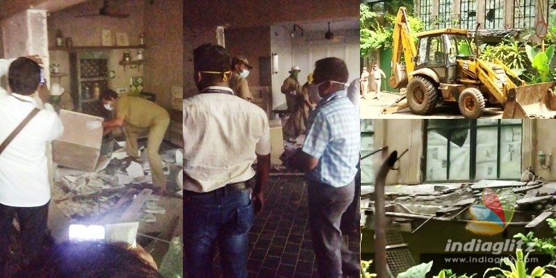 Breaking! Kangana Ranauts office demolished due to vendetta politics