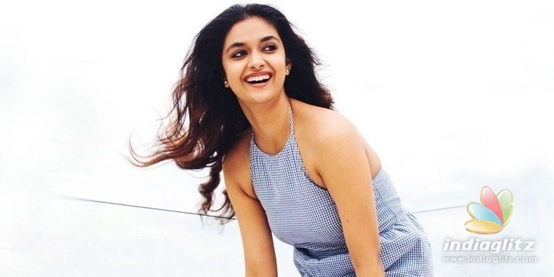 Keerthy Suresh turns a fangirl, jives in a jaunty video