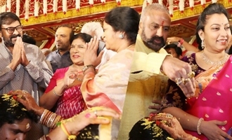 Celebs @ Kodi Ramakrishna Daughter Pravallika Wedding Photos
