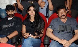 'Lakshmi's NTR' Team At sandhya 35mm Theater