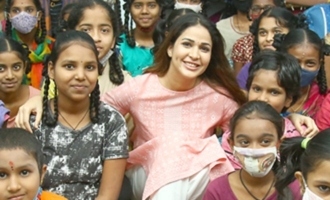 Pic Talk: Lavanya Tripathi celebrates birthday with orphans