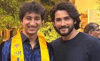 Mahesh Babu's heart bursts with pride as his son Gautam finishes graduation