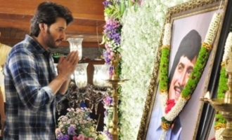 Mahesh's floral tributes to his dad with Superstar Krishna Educational Fund