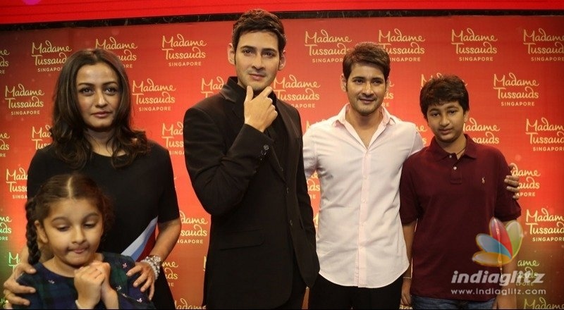 Thrilled, scared to see myself: Mahesh Babu on wax statue