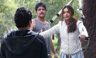 'Manmadhudu 2' On Location