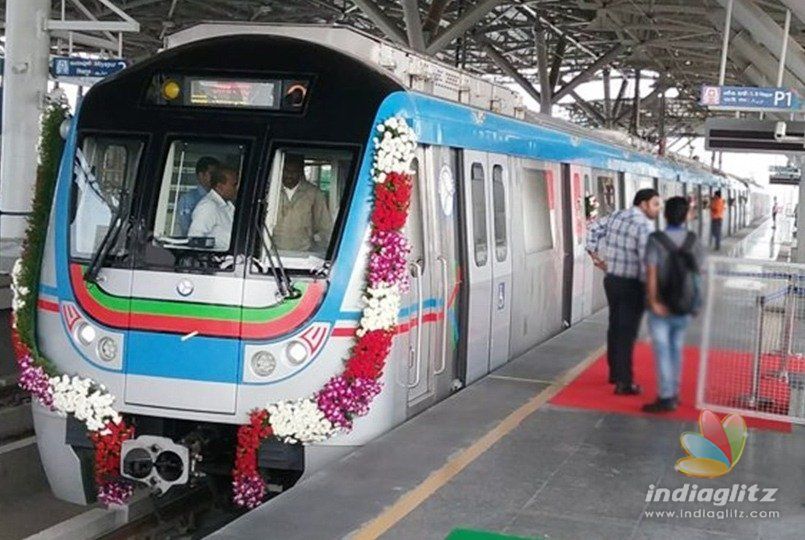 Ameerpet-LB Nagar metro route starts