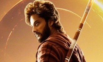 Teja Sajja in the role of a super warrior