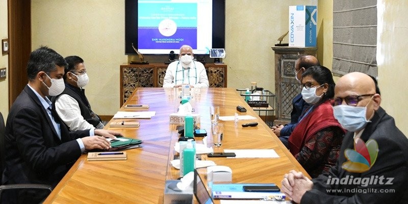 Modi visits Hyderabads Biotech facility to examine vaccine development