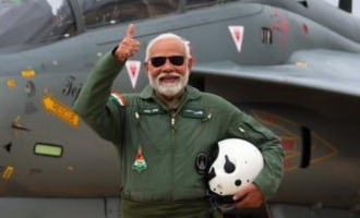 Modi turns Maverick in Top Gun Becomes first Indian PM to fly a Fighter Jet