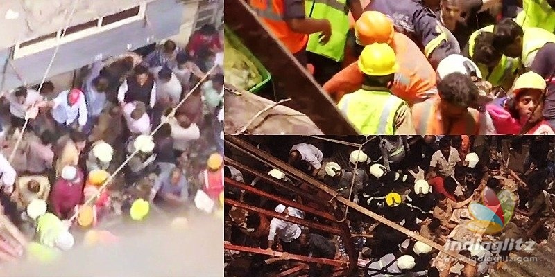 Building collapses in Mumbai, 15 families trapped