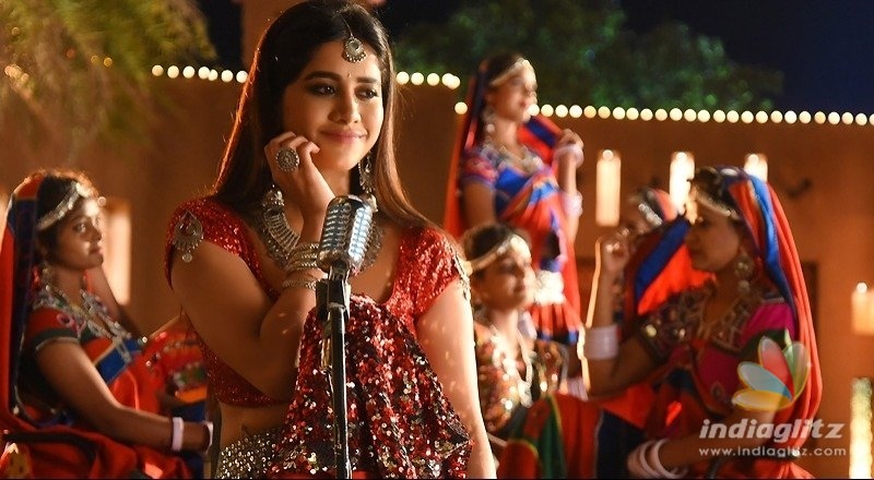 Glamorous Nabha Natesh singing Dimaak Kharaab