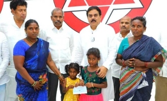 Nadendla Manohar distributed insurance cheques for Janasena activists and their families in Guntur district 