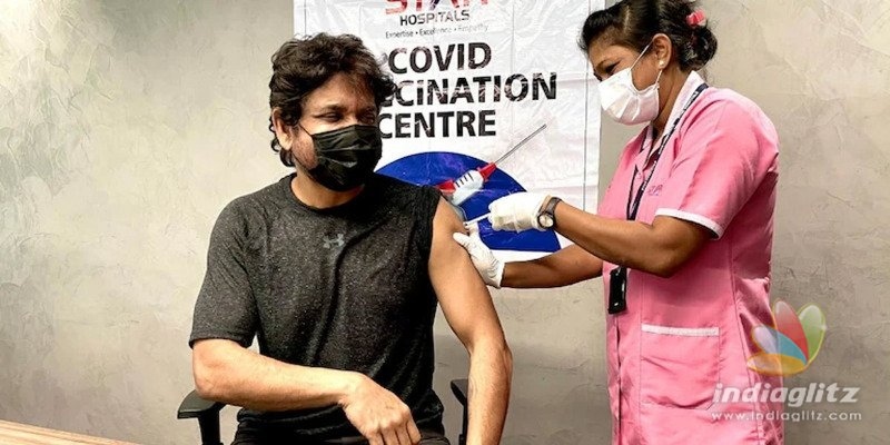 Pic Talk: Nagarjuna receives vaccine, makes a strong appeal