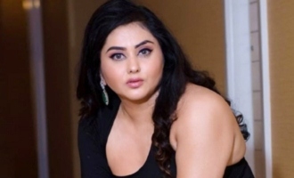 Namitha reveals the health condition that increased her weight