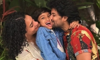 Natural Star Nani gets surprise B-Day treat from son