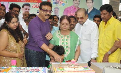 Celebs Attend Naresh's Birthday Celebration