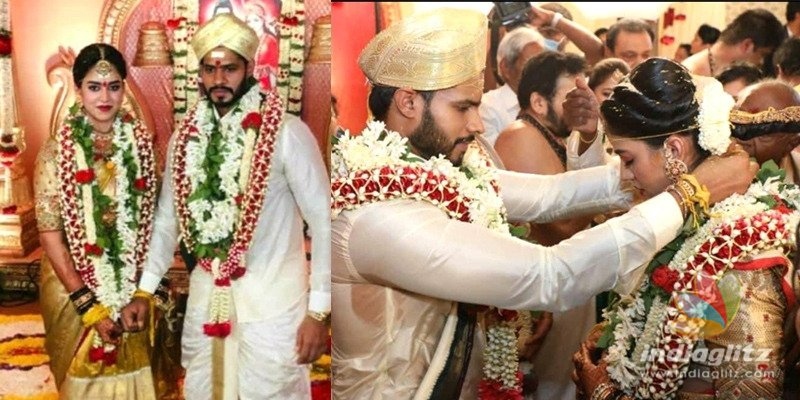 Actor & former CMs son Nikhil gets married, police report sought