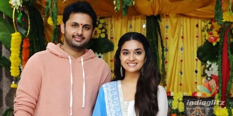 Nithiin and Keerthy to share screen space in Andhadhun remake?