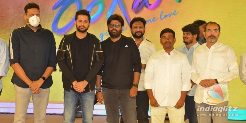 Rang De is a genuine love story, says Nithin at films Kurnool event