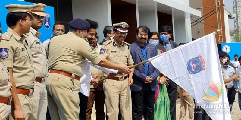 Pic Talk: Jr NTR attends Cyberabad traffic polices event