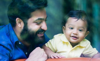 First look : NTR with his son Abhay Ram
