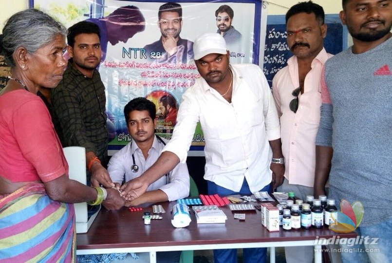 NTRs fan group conducts free medical camp