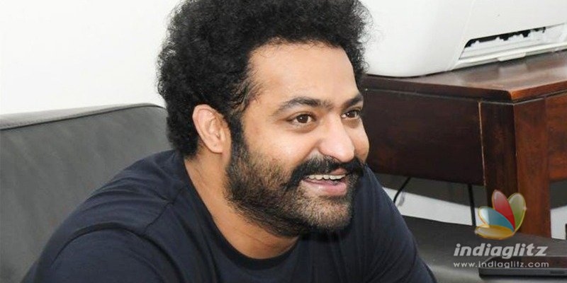 Leaked! Jr NTR plays volleyball with director, others
