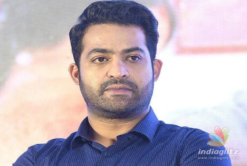 NTR hails fight master, blesses his son at EMP event