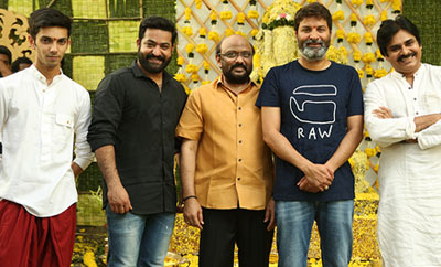 NTR-Trivikram Combo Launched