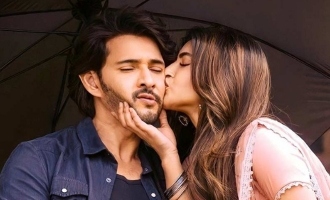 Guntur Kaaram's Oh My Baby: Sreeleela plants a kiss to Mahesh