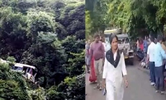 APSRTC bus fell into a 100 feet gorge which killed 4 people in Andhra Pradesh