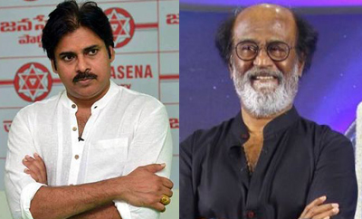 Poll ignores Pawan Kalyan; gets bullish on Rajinikanth