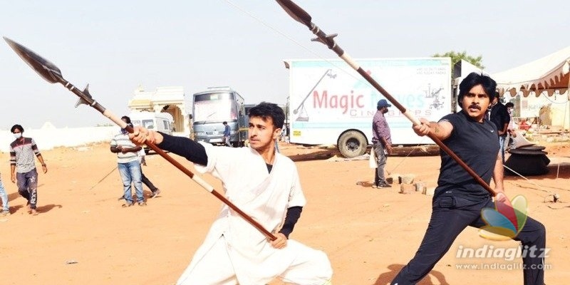 Viral Pics! Pawan Kalyan gets trained in martial art