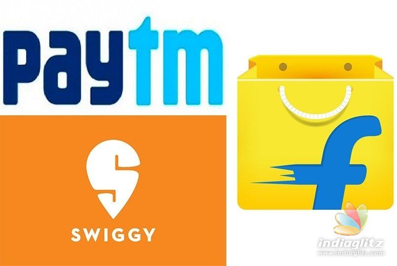 Paytm, Flipkart , Swiggy incur huge losses