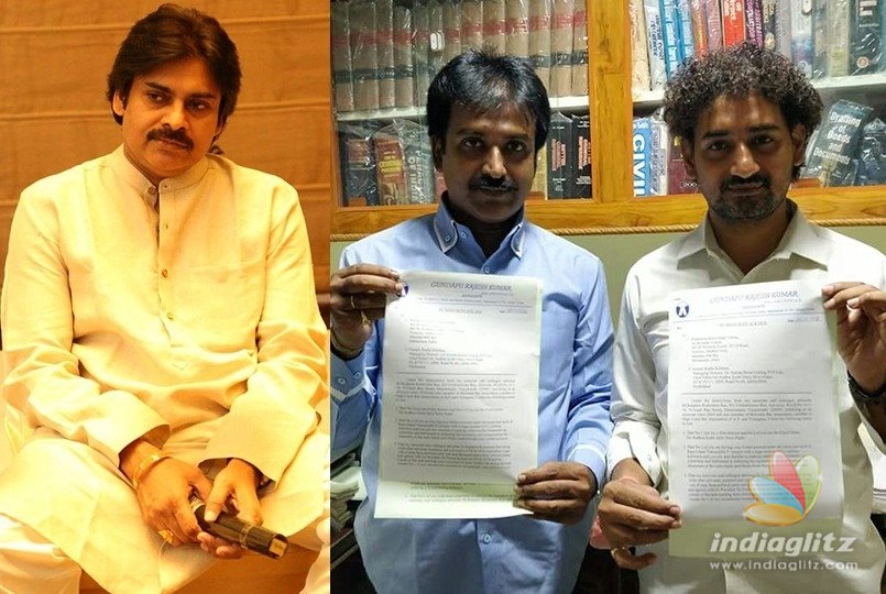 Pawans legal cell members send notice to RGV, Vemuri